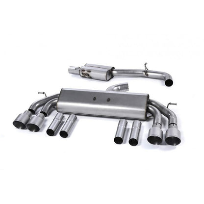 Milltek Exhaust - Audi S3 2.0 TFSI quattro Cabrio 8V Cat-back Exhaust (Non-GPF Equipped Models Only) SSXAU477