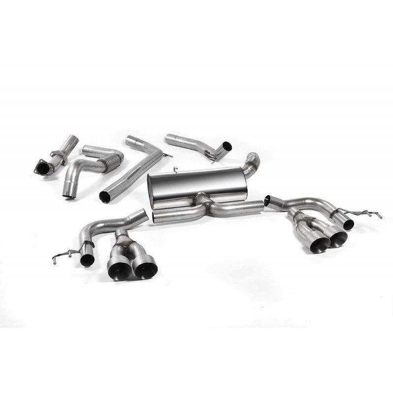 Milltek Exhaust - Honda CIVIC TYPE R FK2 TURBOCHARGED 2.0 LITRE I-VTEC (LHD MODELS ONLY) Cat-back Exhaust SSXHO229