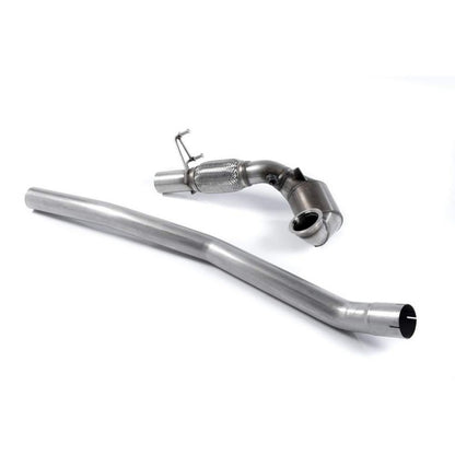 Milltek Exhaust - Audi TT MK3 TTS 2.0TFSI QUATTRO Large Bore Downpipe and Hi-Flow Sports Cat SSXAU582