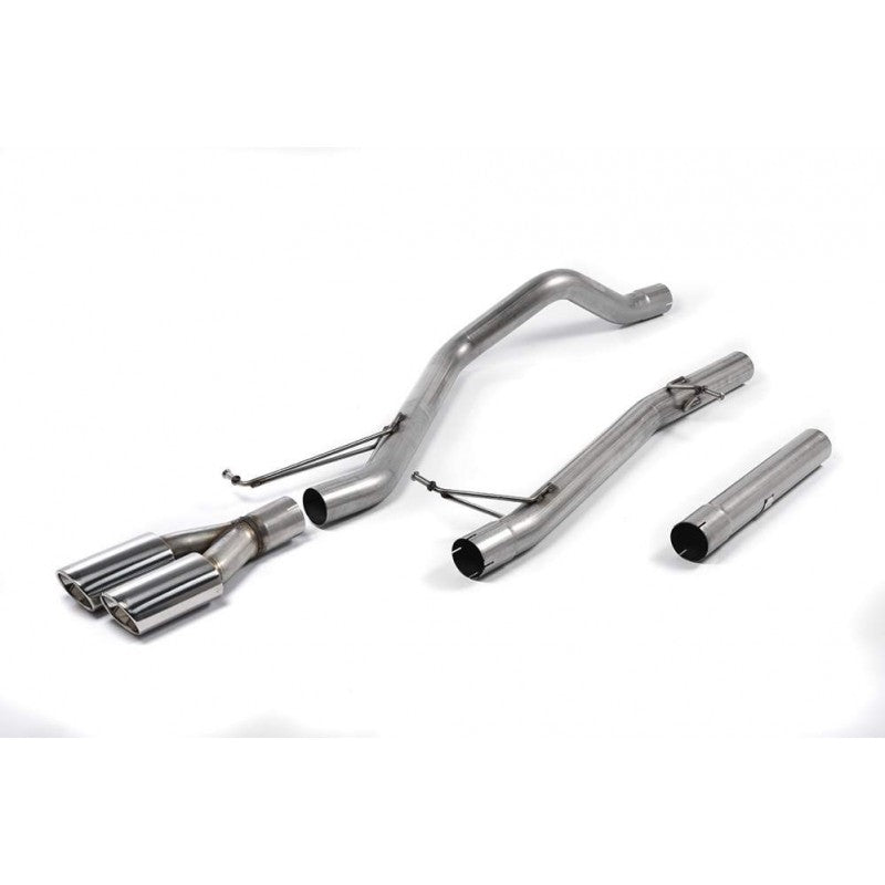 Milltek Exhaust - Volkswagen Transporter Caravelle T6 LWB 150/180/204PS 2.0-Litre BiTDI 2WD and 4MOTION Particulate Filter-back Exhaust SSXVW210