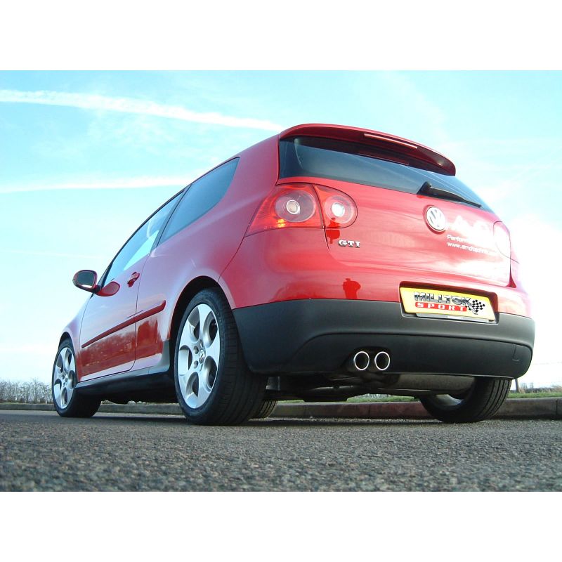 Milltek Exhaust  Volkswagen Golf Gti Mk5 2.0T FSi Cat Back Exhaust SSXVW147 - TMC Motorsport