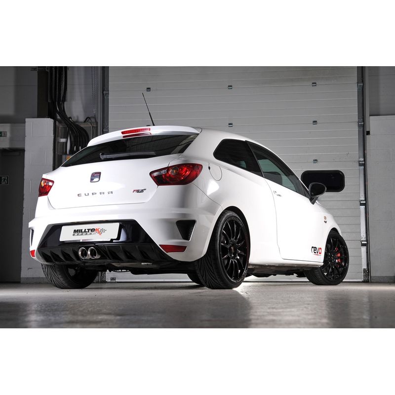 Milltek Exhaust  Seat Ibiza Cupra / Bocanegra 1.4 TSi 180PS Cat Back Exhaust SSXSE136 - TMC Motorsport