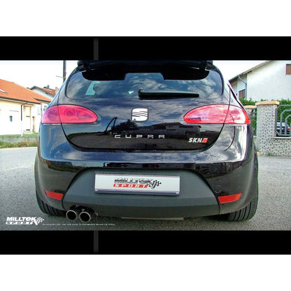 Milltek Exhaust  Seat Leon Cupra 2.0T FSi 240PS Cat Back Exhaust SSXVW147 - TMC Motorsport