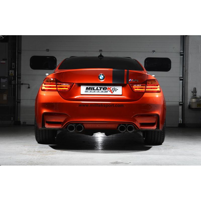 Milltek Exhaust  BMW M4 F82 Coupe & M4 Competition Coupé (Non-OPF equipped models only) Largebore Downpipes & Hi Flow Sports Cats Exhaust SSXBM1030 - TMC Motorsport