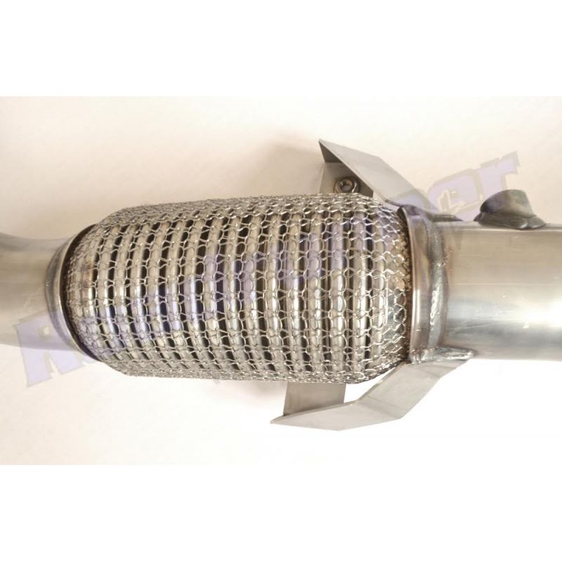 Milltek Exhaust  Audi A3 1.8 TSI 2WD Large-bore Downpipe and De-cat SSXAU284 - TMC Motorsport