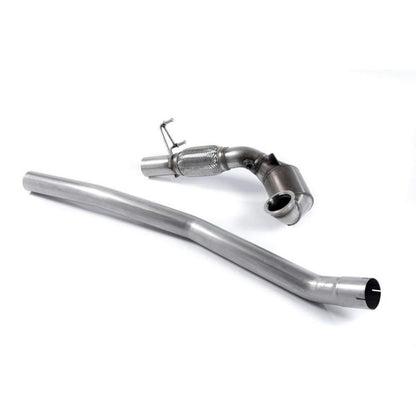 Milltek Exhaust - Audi S3 2.0 TFSI QUATTRO SALOON 8V Large Bore Downpipe and Hi-Flow Sports Cat SSXAU423