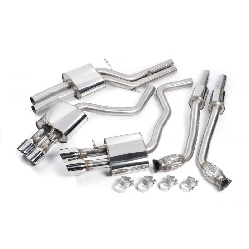 Milltek Exhaust - Audi S7 SPORTBACK 4.0 TFSI QUATTRO S TRONIC Cat-back Exhaust SSXAU332