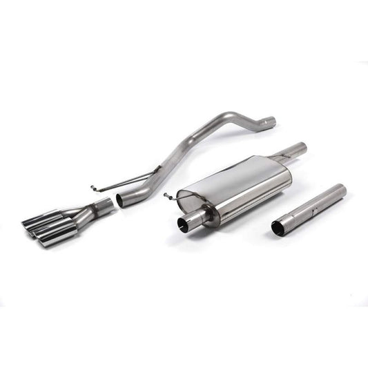 Milltek Exhaust - Volkswagen TRANSPORTER CARAVELLE T5 LWB 2.0-LITRE (84PS & 102PS) 2WD AND 4MOTION Cat-back Exhaust SSXVW212