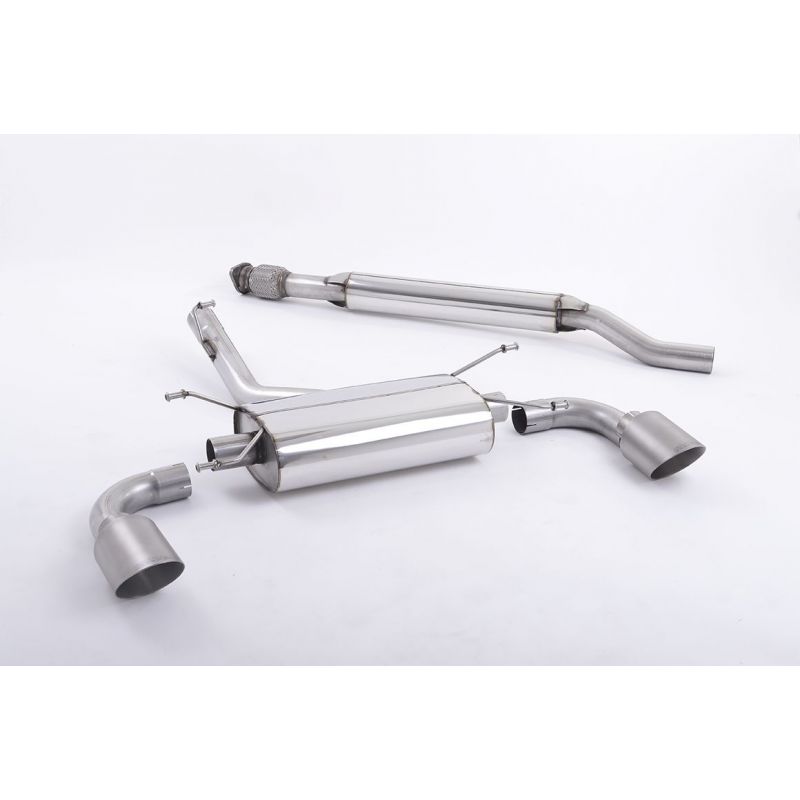 Milltek Exhaust - Toyota GT86 2.0 LITRE Secondary Cat-back Exhaust SSXSB037