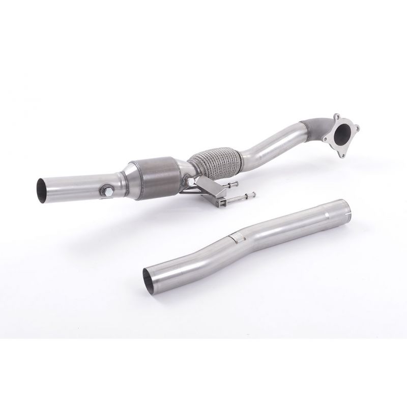 Milltek Exhaust - Volkswagen GOLF MK5 GTI EDITION 30 2.0T FSI 230PS Large Bore Downpipe and Hi-Flow Sports Cat SSXAU312