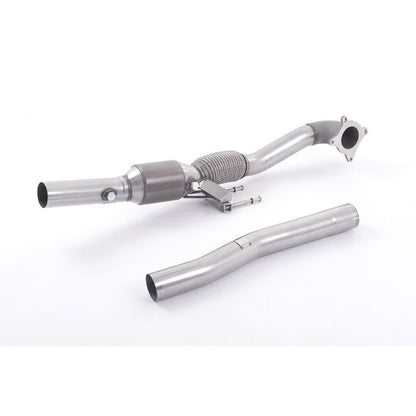 Milltek Exhaust - Volkswagen GOLF MK6 GTI EDITION 35 Large Bore Downpipe and Hi-Flow Sports Cat SSXAU312