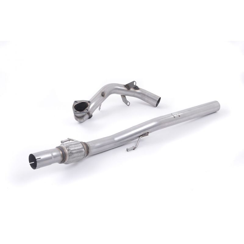 Milltek Exhaust - Audi A1 S LINE 1.4 TFSI 185PS S TRONIC Large-bore Downpipe and De-cat SSXAU297