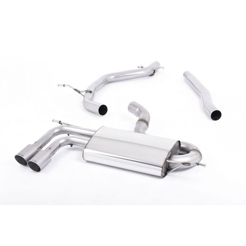 Milltek Exhaust - Volkswagen GOLF MK6 GTD 2.0 TDI 170PS Particulate Filter-back Exhaust SSXAU570