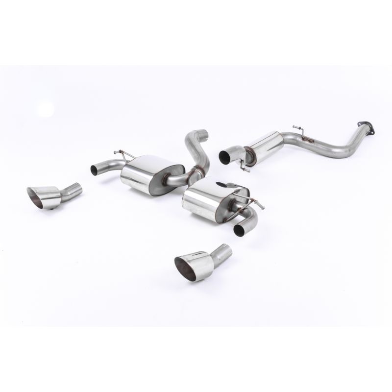 Milltek Sport - Ford FOCUS MK2 RS 2.5T 305PS Cat-back Exhaust SSXFD070