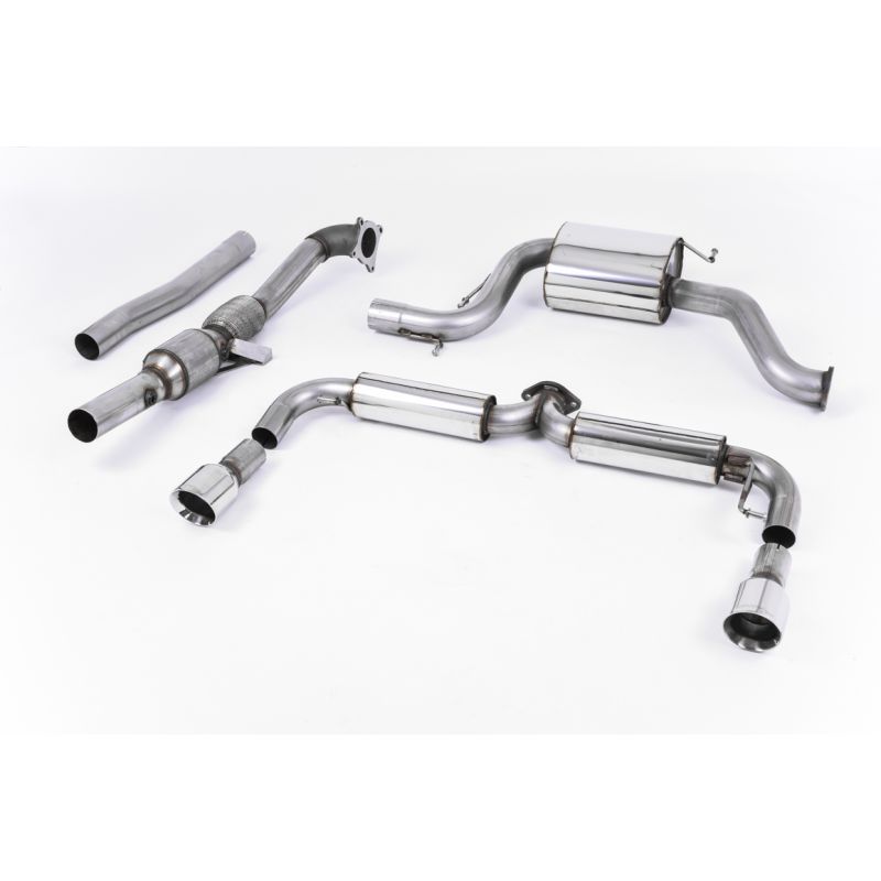 Milltek Sport - Volkswagen GOLF MK6 GTI EDITION 35 Turbo-back Exhaust including Hi-Flow Sports Cat SSXVW178