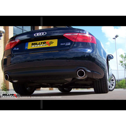 Milltek Exhaust  Audi A5 Coupe 3.0 TDi (DPF) quattro Cat-back Exhaust SSXAU273 - TMC Motorsport