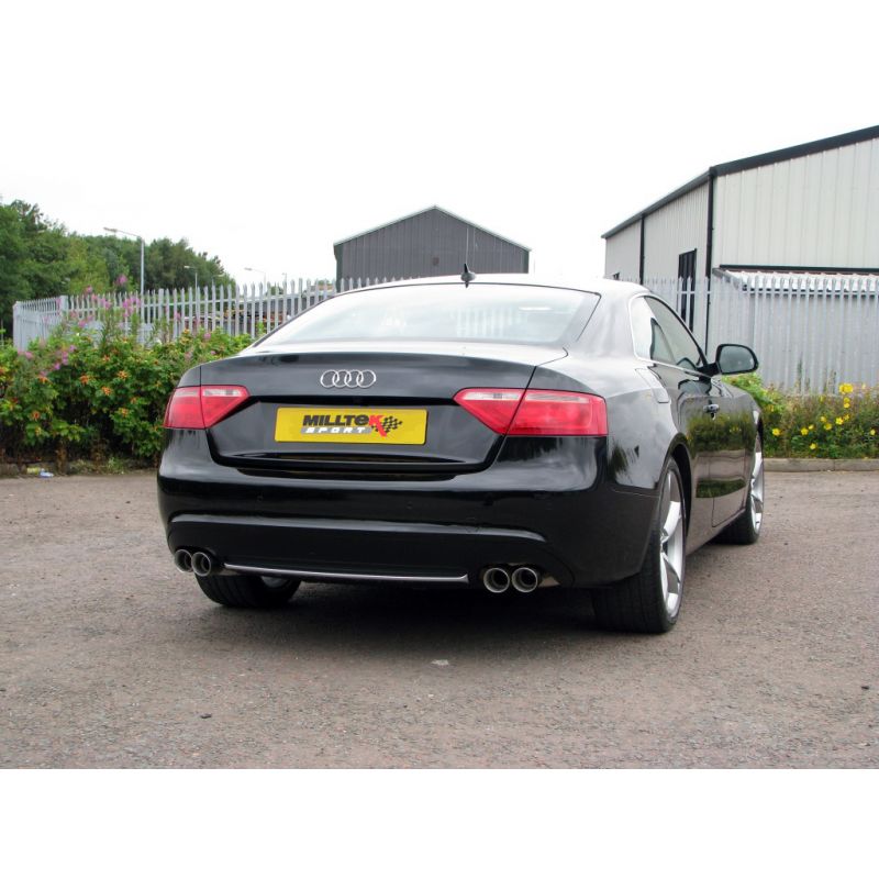 Milltek Exhaust  Audi A5 Coupe 3.0 TDi (DPF) quattro Cat-back Exhaust SSXAU274 - TMC Motorsport