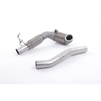 Milltek Exhaust - Skoda Octavia vRS 2.0 TSI 245PS (Face Lift) Hatch & Estate (manual and DSG-auto) Cast Downpipe with Race Cat Exhaust SSXSK24
