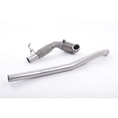 Milltek Exhaust - Audi S3 2.0 TFSI quattro Cabrio 8V Cast Downpipe with Race Cat (Non-GPF Equipped Models Only) SSXVW387