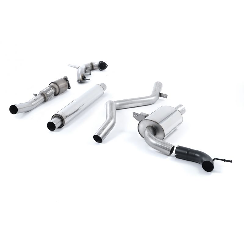 Milltek Sport - Renault MEGANE RENAULTSPORT 250 AND 265 (INCLUDING CUP) Turbo-back Exhaust including Hi-Flow Sports Cat SSXRN417
