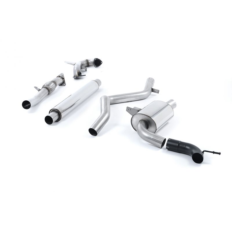 Milltek Sport - Renault MEGANE RENAULTSPORT 250 AND 265 (INCLUDING CUP) Turbo-back Exhaust excluding Hi-Flow Sports Cat SSXRN418