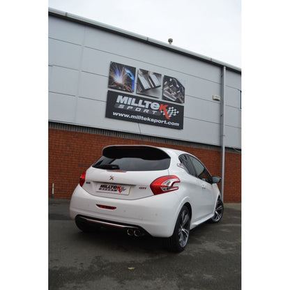 Milltek Exhaust  Peugeot 208 GTI 1.6 Cat-back Exhaust SSXPE106 - TMC Motorsport