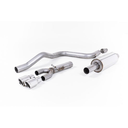 Milltek Sport - Seat LEON FR 2.0 TDI 150 SC AND 5-DOOR (MANUAL AND DSG-AUTO) Cat-back Exhaust SSXSE156