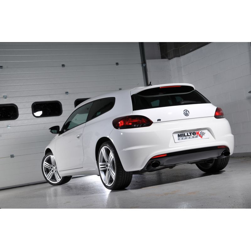 Milltek Exhaust  Volkswagen SCIROCCO R Cat-back Exhaust SSXVW142 - TMC Motorsport