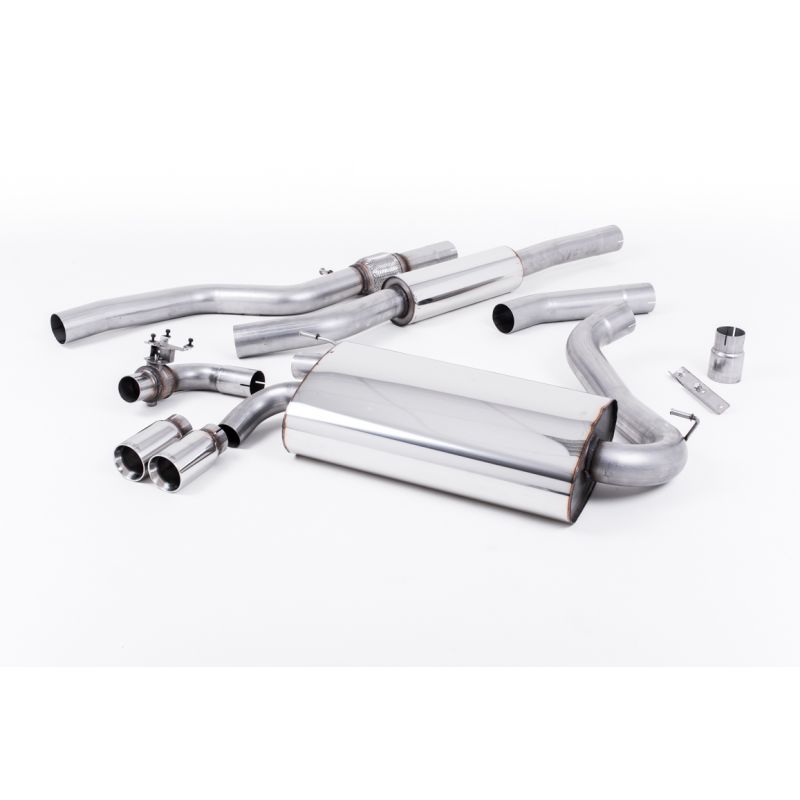 Milltek Sport - Bmw 4 SERIES F32 428I COUPE (MANUAL AND WITHOUT TOW BAR) Cat-back Exhaust SSXBM1000
