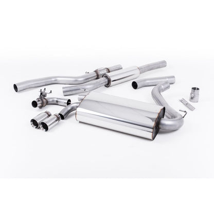 Milltek Sport - Bmw 4 SERIES F32 428I COUPE (MANUAL AND WITHOUT TOW BAR) Cat-back Exhaust SSXBM1000