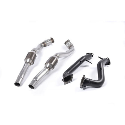 Milltek Exhaust - Audi S6 4.0 TFSI C7 quattro Large Bore Downpipes and Hi-Flow Sports Cats SSXAU554