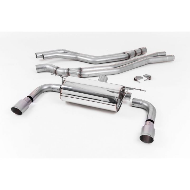 Milltek Exhaust - BMW 2 Series M240i Coupe (F22 LCI- Non-OPF equipped models only) Cat-back Exhaust SSXBM1052