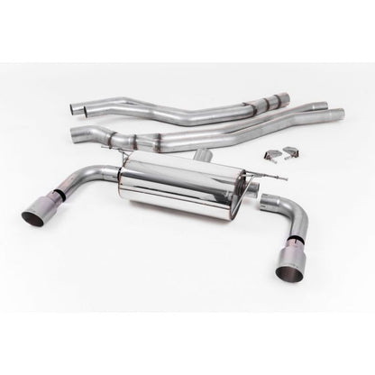 Milltek Exhaust - BMW 2 Series M240i Coupe (F22 LCI- Non-OPF equipped models only) Cat-back Exhaust SSXBM1052