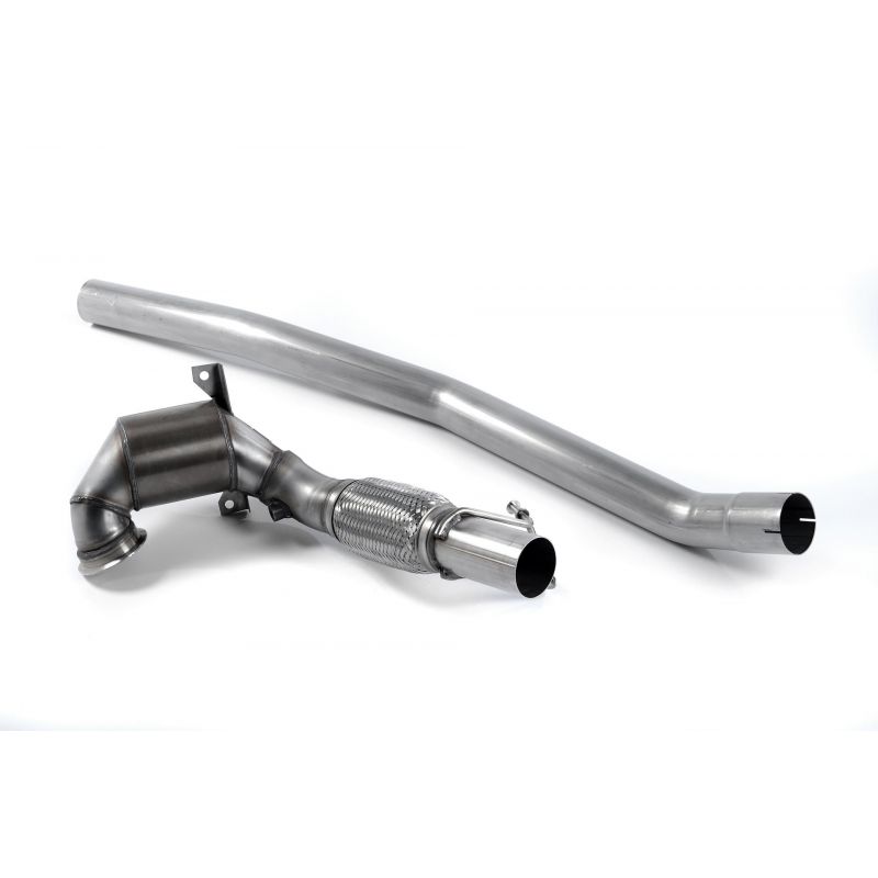 Milltek Exhaust  Volkswagen Golf Mk7 2.0TFSI Alltrack / Estate / Station Wagon / Combi 4-Motion Large Bore Downpipe and Hi-Flow Sports Cat SSXAU423 - TMC Motorsport