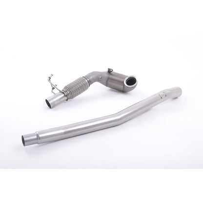 Milltek Exhaust - Volkswagen Golf Mk7 2.0TFSI Large Bore Downpipe and Hi-Flow Sports Cat SSXVW349