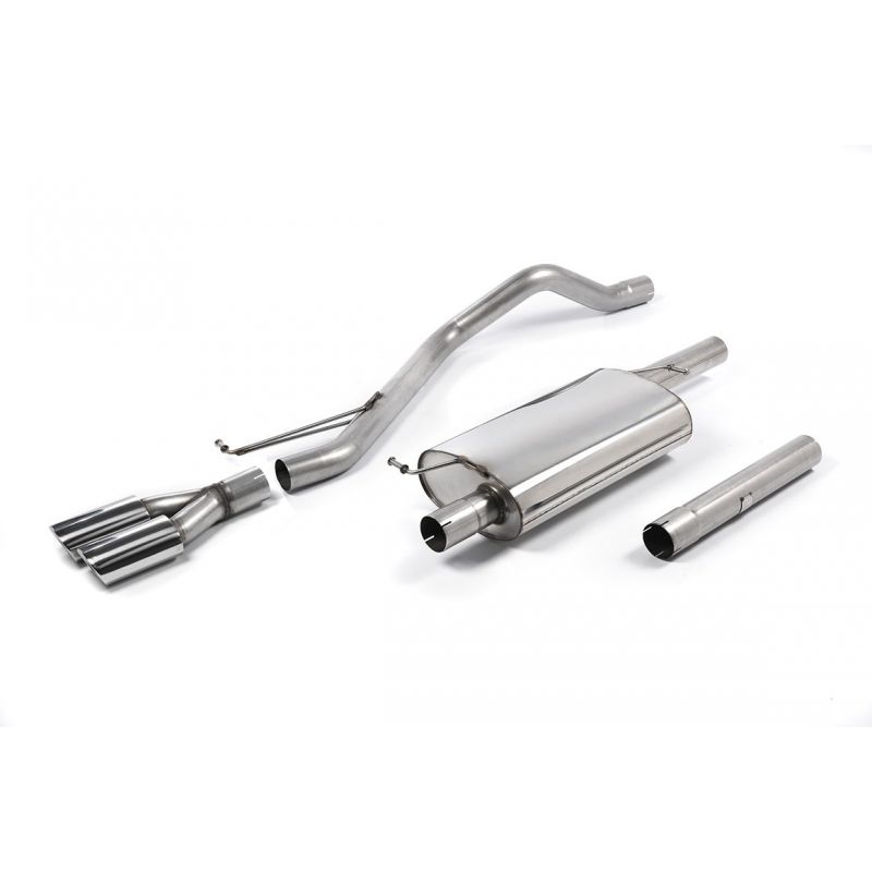 Milltek Exhaust - Volkswagen Caravelle T6 LWB 180PS 2.0-Litre BiTDI 2WD and 4MOTION Particulate Filter-back Exhaust SSXVW212