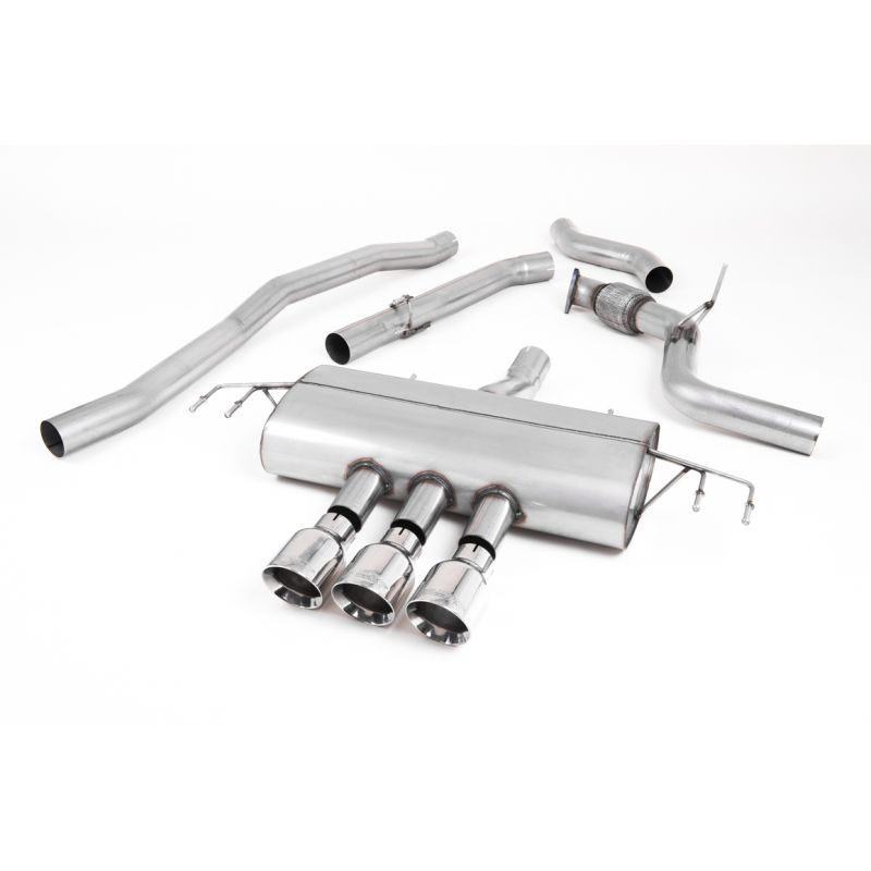 Milltek Sport - Honda Civic Type R FK8 2.0 i-VTEC 2017 on Cat-back Exhaust RACE SSXHO252