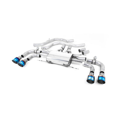 Milltek Sport - Alfa Romeo Giulia Quadrifoglio 2.9 V6 Bi-Turbo 2017-2018 Front Pipe-back Exhaust SSXAR004