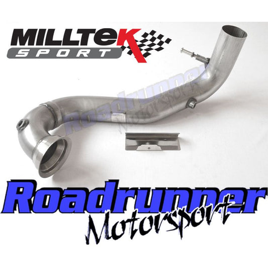 Milltek Sport - Mercedes CLA-Class CLA45 AMG 2.0 Turbo 2013-2018 Large-bore Downpipe and De-cat SSXMZ117