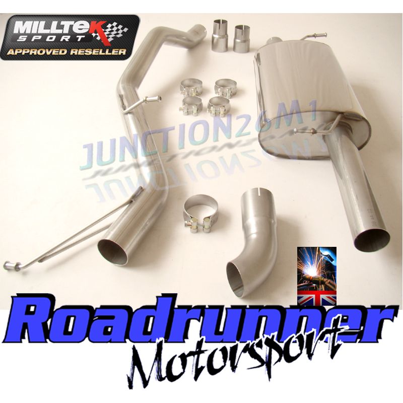 Milltek Exhaust  Volkswagen Caravelle T6 SWB 180PS 2.0-Litre BiTDI 2WD and 4MOTION Particulate Filter-back Exhaust SSXVW201 - TMC Motorsport