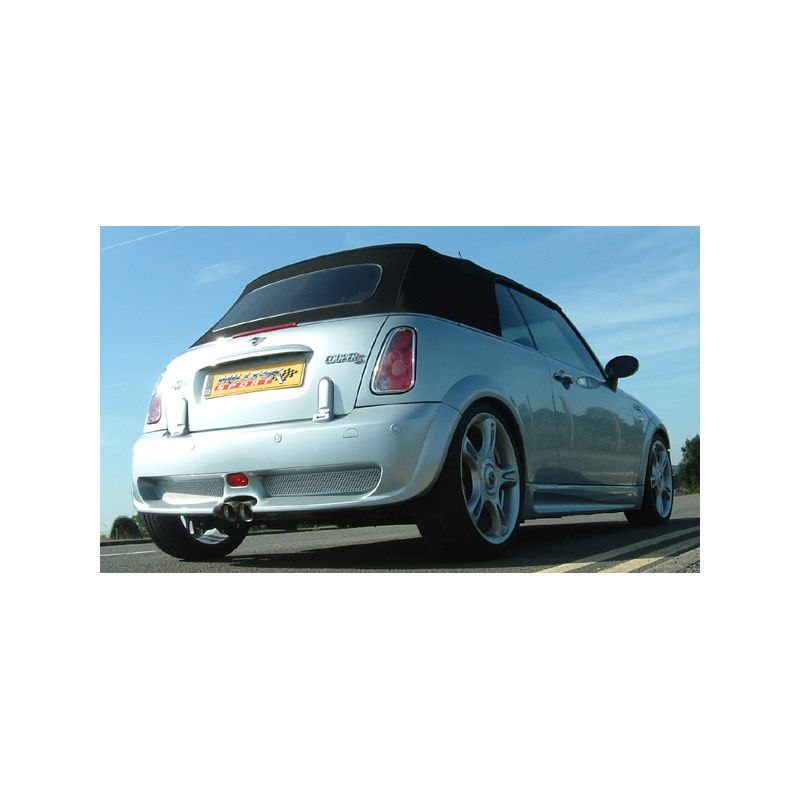 Milltek Exhaust  New Mini MK1 (R52) COOPER S CONVERTIBLE Cat-back Exhaust SSXM008 - TMC Motorsport