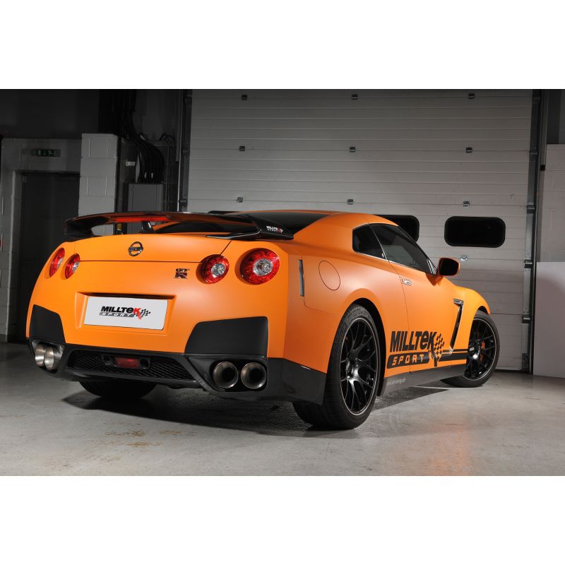 Milltek Exhaust  Nissan GT-R R35 Primary Cat-back Exhaust SSXNI009 - TMC Motorsport