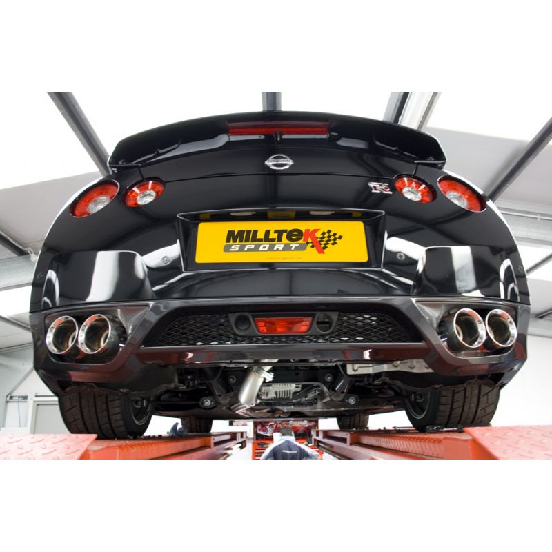 Milltek Exhaust  Nissan GT-R R35 Primary Cat-back Exhaust SSXNI006 - TMC Motorsport