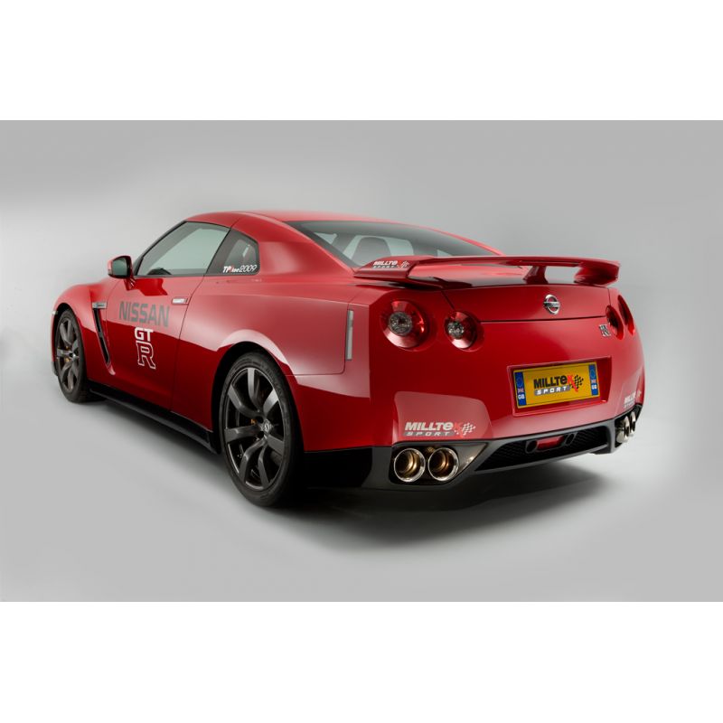 Milltek Exhaust  Nissan GT-R R35 Secondary Cat-back Exhaust SSXNI003 - TMC Motorsport