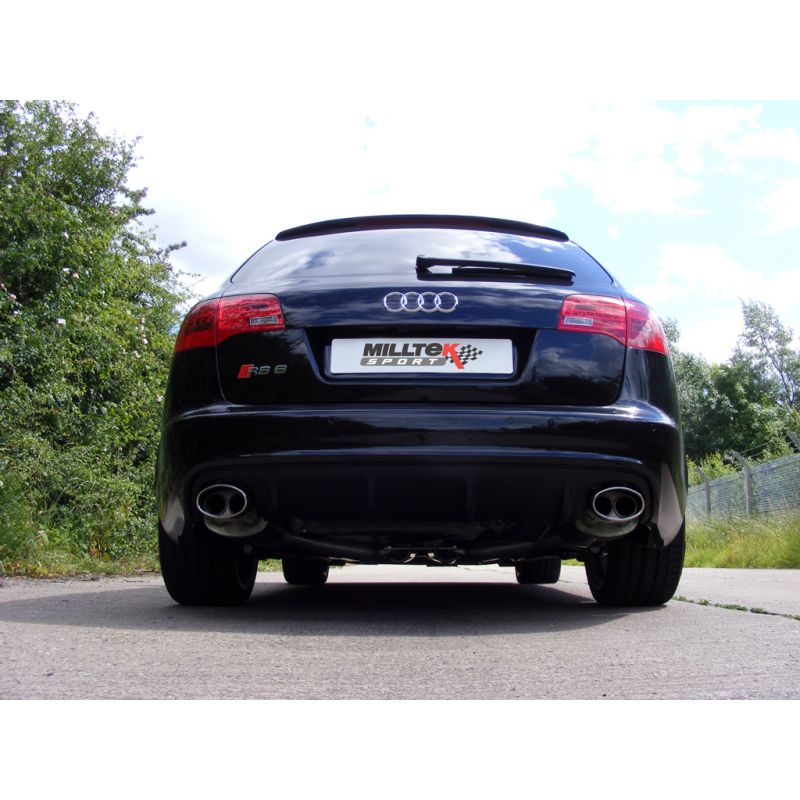 Milltek Exhaust  Audi RS6 C6 5.0 V10 BITURBO QUATTRO Cat-back Exhaust SSXAU213 - TMC Motorsport