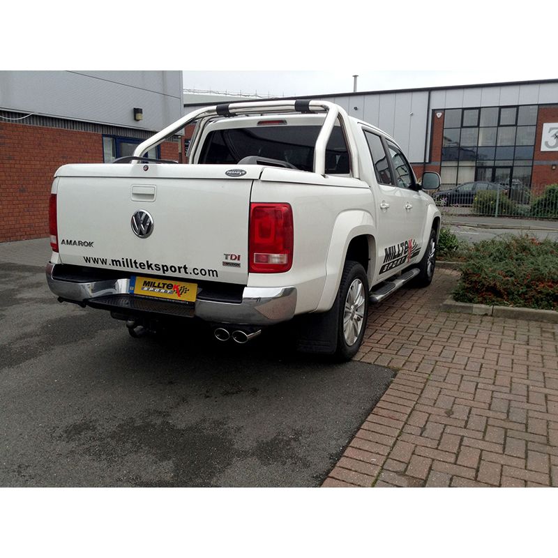 Milltek Exhaust  Volkswagen AMAROK 2.0 BITDI 163 & 180PS Cat-back Exhaust SSXVW238 - TMC Motorsport