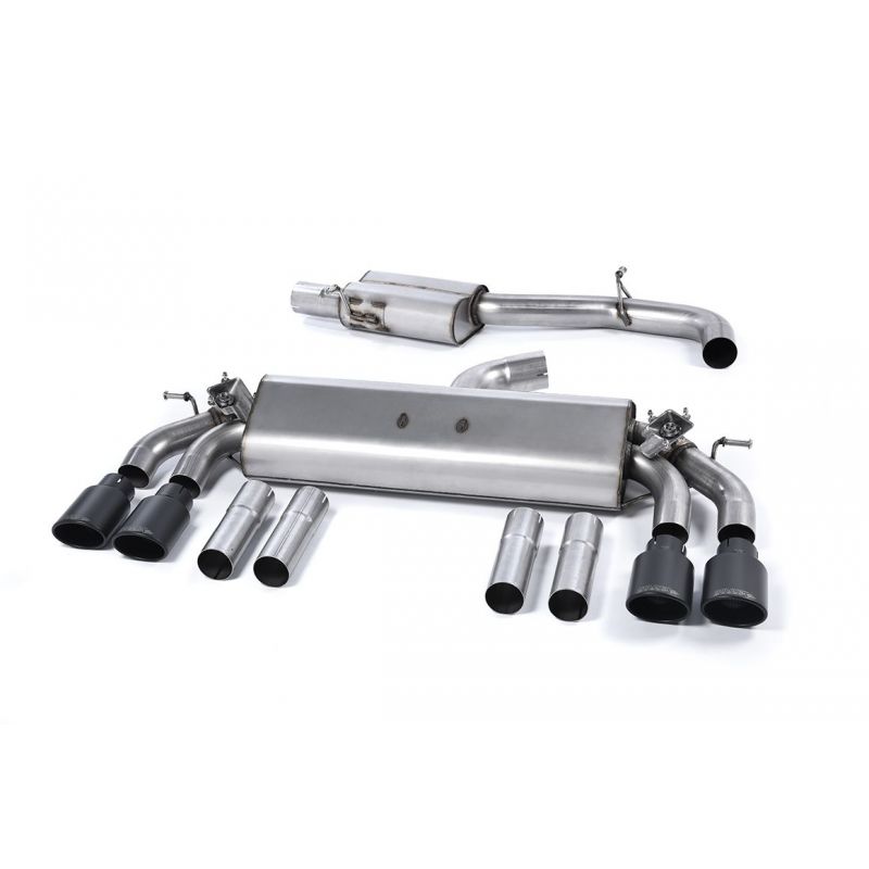 Milltek Exhaust - Audi S3 2.0 TFSI quattro Cabrio 8V Cat-back Exhaust (Non-GPF Equipped Models Only) SSXAU479
