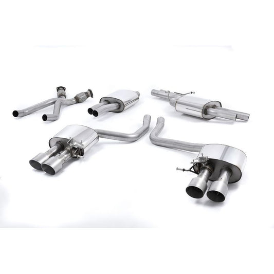 Milltek Exhaust - Audi SQ5 3.0 TFSI Supercharged 2013 to 2016 Cat-back SSXAU507