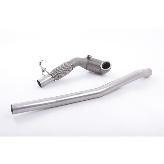 Milltek Sport - Volkswagen Golf Mk7.5 R Estate / Variant 2.0 TSI 310PS 2018 to 2020 Cast Downpipe with Race Cat SSXVW387
