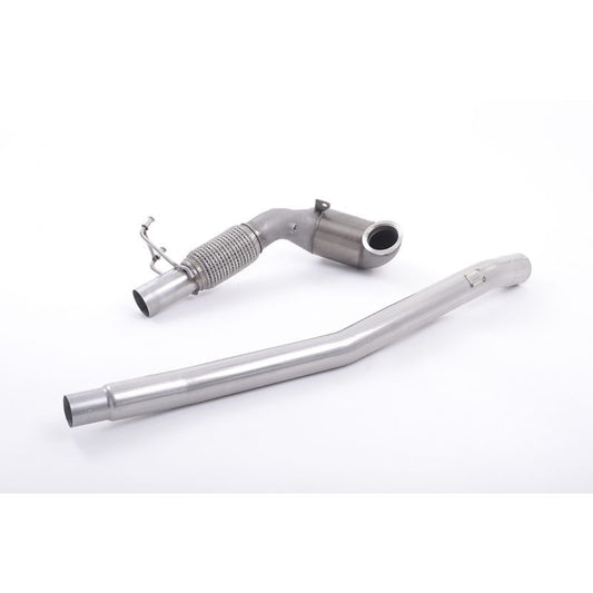 Milltek Sport - Audi S3 2.0 TFSI quattro Cabrio 8V 2013 to 2020 Large Bore Downpipe and Hi-Flow Sports Cat SSXVW349